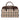 Brown Burberry House Check Canvas Boston Bag