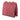 Pink Chanel CC Quilted Suede Kiss Lock Handbag