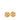 Gold Chanel CC Gold Plated Strass Round Rope Earrings