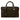 Brown LOEWE Leather Amazona 36 Handbag