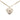 Gold Chanel Gold Plated CC Faux Pearl Crystal Heart Pendant Necklace
