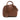 Brown Burberry Small Smooth Calfskin Cube Satchel