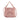Pink Chanel Mini Quilted Metallic Calfskin 22 Handbag Satchel