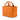 Orange Prada Small Canvas Canapa Bijoux Satchel