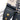 Blue Dior Oblique Embroidered Canvas Studded Shoulder Strap