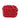 Red Saint Laurent Toy Lambskin Vicky Crossbody