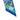 Blue Hermès Au Pays des Oiseaux Fleurs Silk Twilly Scarf Scarves