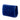 Blue Chanel Quilted Velvet Boy Wallet On Chain Crossbody Bag
