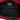 Red Burberry Small Leather and House Check Canvas Canterbury Tote