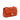 Orange Chanel Mini Rectangular Classic Lambskin Single Flap Crossbody Bag - Designer Revival