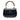 Blue Gucci Calfskin Bamboo Night Satchel