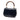 Blue Gucci Calfskin Bamboo Night Satchel