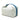 Blue Hermès Large Toile Bride A Brac Cabriole Case Vanity Bag