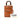 Brown Fendi Mini Leather Sunshine Shopper Tote Satchel - Designer Revival