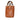 Brown Fendi Mini Leather Sunshine Shopper Tote Satchel - Designer Revival