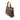 Brown Gucci Leather Web Handbag