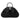 Black Dior Nylon Double Saddle Bowler Bag