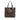 Brown Hermès Veau Sikkim and Clemence Double Sens 36 Tote Bag - Designer Revival