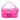 Pink Fendi Medium Embossed Lycra Baguette Satchel