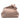 Brown Fendi Medium Shearling Fendi First Shoulder Bag