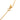 Gold Chanel CC Gold Plated Strass Round Pendant Necklace