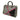 Black Dior Limited Edition Large Tweed Houndstooth Patchwork Diorissimo Satchel