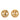 Gold Chanel CC Gold Plated Twisted Round Clip On Earrings