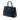 Black Prada Medium Saffiano Lux Galleria Double Zip Satchel