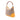 Yellow Gucci GG Canvas Bamboo Diana Satchel