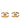 Gold Chanel Gold Plated CC Woven Clip On Earrings
