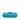 Blue Fendi Mini Zucca Embossed Leather Baguette Satchel