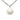 Silver Chanel CC Brass Resin Ball Pendant Necklace
