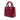 Red Dior Medium Patent Cannage Lady Dior Satchel