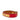Red Hermès Narrow Swift As de Coeur Bracelet