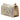 Beige Chanel Old Medium Chevron Raffia Boy Flap Shoulder Bag