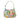White Gucci Ken Scott Small Calfskin Floral Print Jackie 1961 Crossbody