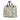White Fendi Sarah Coleman Leather Vertigo Shopper Tote Satchel
