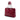 Red Dior Large Patent Cannage Lady Dior Soft Shopping Tote
