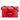 Red LOEWE Medium Leather Barcelona Crossbody