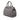 Gray Saint Laurent Baby Leather Monogram Downtown Cabas Satchel
