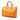 Orange Louis Vuitton Epi Speedy 25 Boston Bag