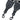 Black Dior Embroidered Canvas Bag Strap