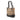 Beige Burberry Haymarket Check Canvas Tote