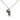 Black Louis Vuitton Brass Monogram Eclipse Charms Necklace