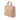 Beige Dior Large Lambskin Cannage Lady Dior Satchel