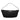 Black Gucci GG Canvas Boat Shoulder Bag