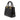 Black Dior Medium Patent Cannage Lady Dior Satchel