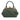 Green Chanel Small Quilted Calfskin Colosseum Lock Frame Bowling Bag Satchel