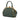 Green Chanel Small Quilted Calfskin Colosseum Lock Frame Bowling Bag Satchel