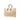 Brown Saint Laurent Large Canvas Rive Gauche Tote